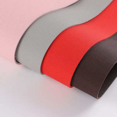 tessuto in pelle di PVC a prova di vento a dislivello di diamante per borse e mobili