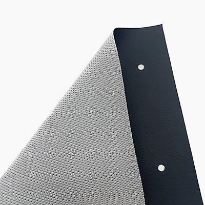 Tessuto in ecopelle PVC con 7 colori a magazzino, MOQ 50 iarde e capacità produttiva di 100000 metri