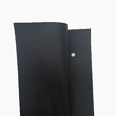 Tessuto in ecopelle PVC con 7 colori a magazzino, MOQ 50 iarde e capacità produttiva di 100000 metri