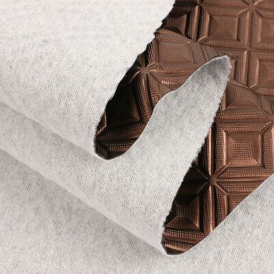 PVC Large Squares Grain Pattern Tessuto di cuoio artificiale sintetico per borse di mano Sedie Letti Calzature Auto Divani