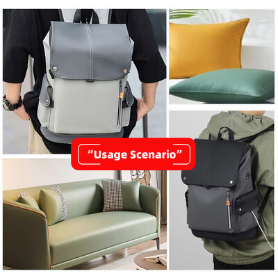 160cm di larghezza PVC ecopelle sintetica grana fine goffrata elasticizzata per tappezzeria divani scarpe sedili auto coprisedile