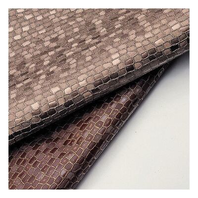 Pelle sintetica artificiale con motivo a grana di pietra perlata in PVC per imballaggio, portafogli, scatole, scarpe, quaderni, tessuto in similpelle