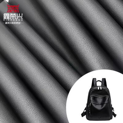 Pvc pelle di mucca grana pelle sintetica di rivestimento artificiale per borsa divano bagagli Placemat tessuto di pelle finta