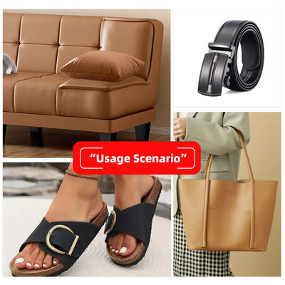 Semi PU pelle sintetica per sacchetto divano sedia borsa scarpe tappeto da tavolo auto decorativa tessuto di pelle finta