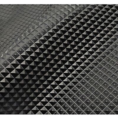 Tessuto in ecopelle effetto diamante PVC per tappetini per auto, bagagli, borse, decorazioni per pavimenti, mobili versatili, artigianato, divani