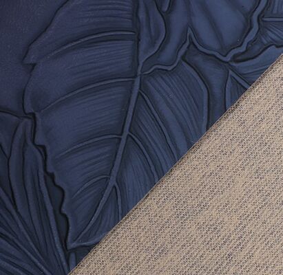 PVC 126 Modelli floreali Stile in rilievo Pelle sintetica artificiale per borsa Placemat Scarpe Decorate Pacchetto Tessuto in pelle finta