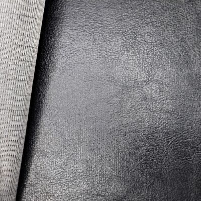 PVC Knitting Cloth R64 Pattern Leather Artificial Synthetic Fanx Leather  Car Sofa Leather Fabric Wholesale