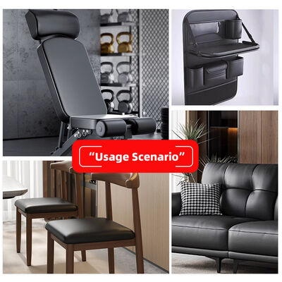 Hot-sale Pvc Pinhole Patterns Artificial Synthetic Leather Cheap Price for Chair Sofa Shoes Car Foot Mat Faux Leather Fabric