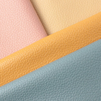 Tessuto tecnico in similpelle PU traspirante con grande grana di litchi, pelle sintetica per divano, sedia, cintura per auto, tessuto in ecopelle