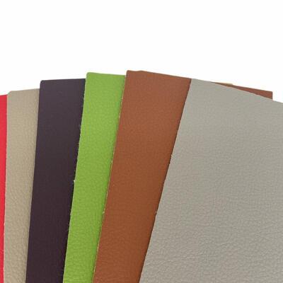 Pvc resistente all'usura Litchi grain in rilievo pelle sintetica artificiale per sedile auto tappetino divano sedia cintura tessuto in pelle finta