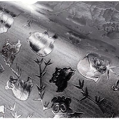 PVC all'ingrosso Highlights di 045 # Finta pelle con motivo a grana di panda, scarpe, scatola, taccuino, tessuto