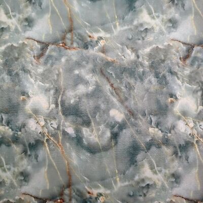 Tessuti di pelle finta a modello di marmo per mobili, borse e applicazioni decorative