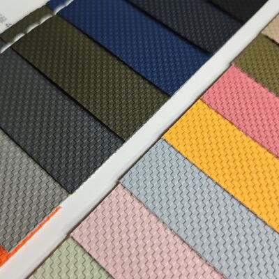 Rotolo in PVC in pelle sintetica con trama intrecciata con supporto in tessuto a rete per borse, portafogli e mobili
