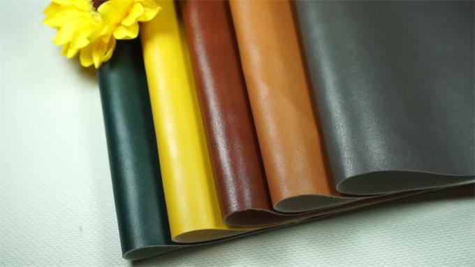 PVC 158 Pelle sintetica artificiale con motivo a grana di vacchetta per borse e scarpe, tessuto in finta pelle 6