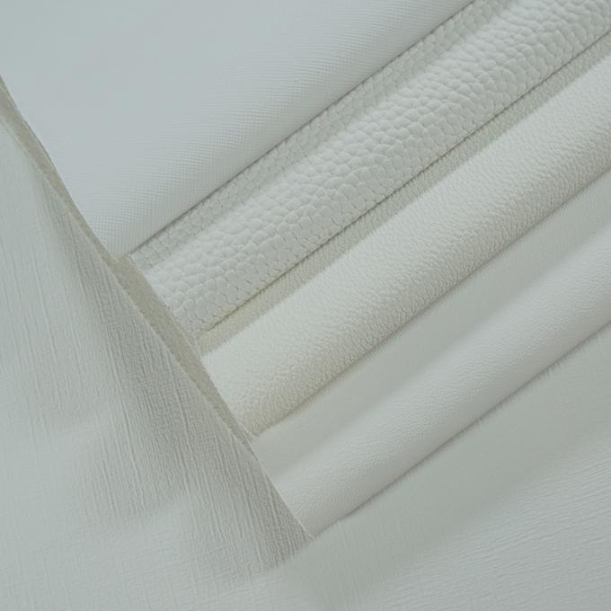 Pvc Bianco Stampa digitale in rilievo Pelle artificiale sintetica per borsa Notebook telefono Conchiglia Tavolo Mat Faux tessuto di pelle 6