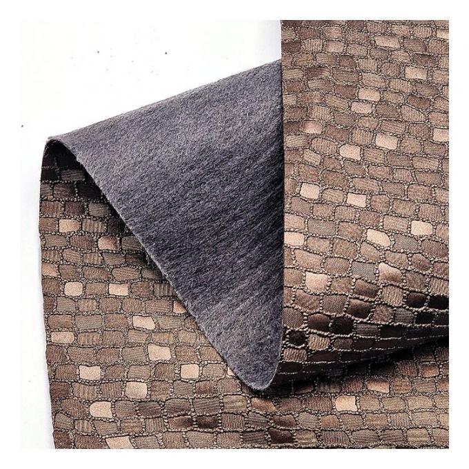 Pelle sintetica artificiale con motivo a grana di pietra perlata in PVC per imballaggio, portafogli, scatole, scarpe, quaderni, tessuto in similpelle 15