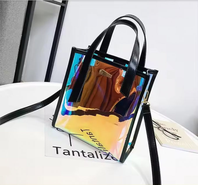 PU Lettere arcobaleno Stampa rivista Disegno cuoio sintetico impermeabile Tessuto di cuoio finto per borsa da bagaglio Mobili cosmetici/sofà 14