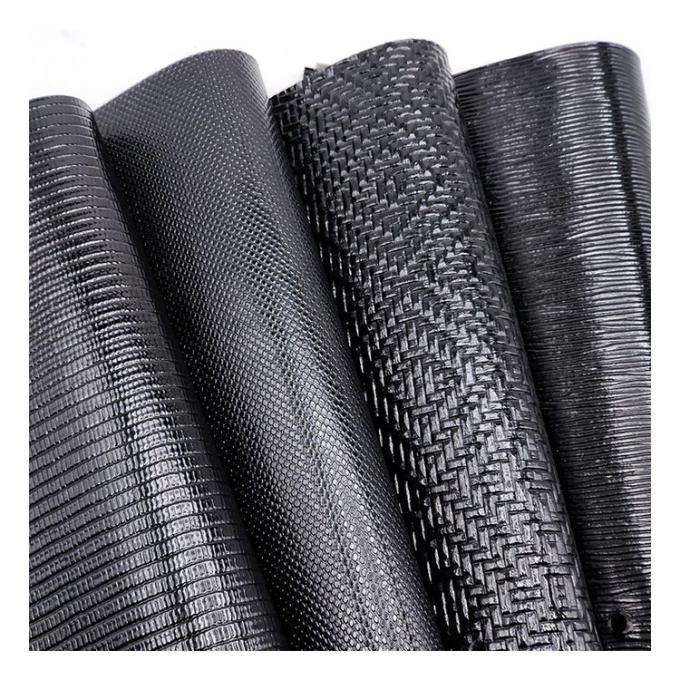 Modello di pelle sintetica in Pvc di alta lucentezza Modello di pelle sintetica per animali Scarpe e borse Tessuti di pelle finta 6