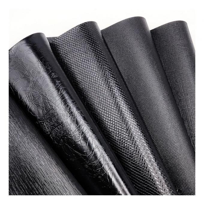 Modello di pelle sintetica in Pvc di alta lucentezza Modello di pelle sintetica per animali Scarpe e borse Tessuti di pelle finta 9
